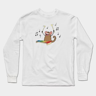 Rascal loves his xylophone Long Sleeve T-Shirt